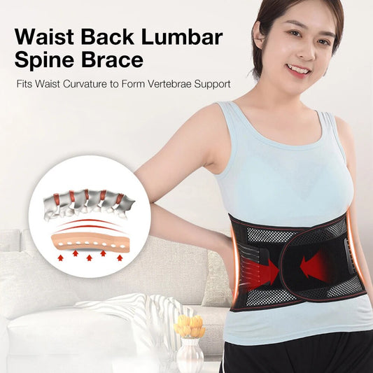 An Orthopedic Lumbar Support Belt: Decompression and pain relief,