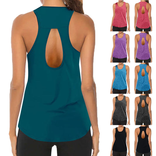 Breathable yoga tops for active fitness