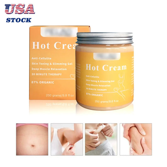 Weight Loss Hot Cream: Belly Slimming, Anti-Cellulite