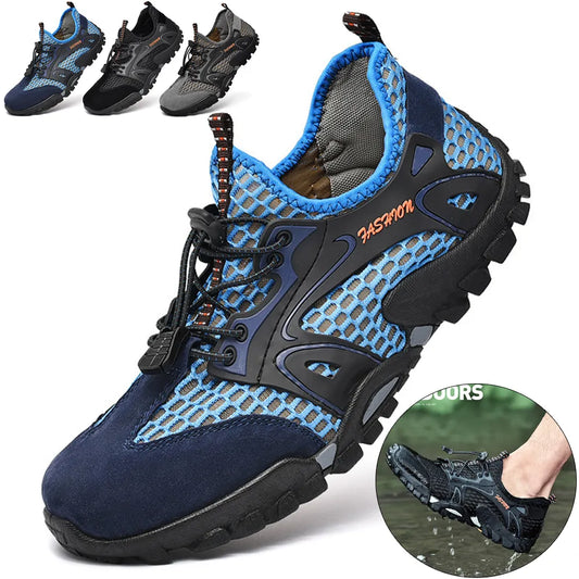 Outdoor Hiking Shoes: Non-slip, breathable, unisex wading sneakers