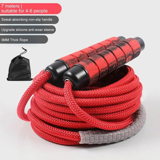 Speed skipping rope for group workouts and double unders