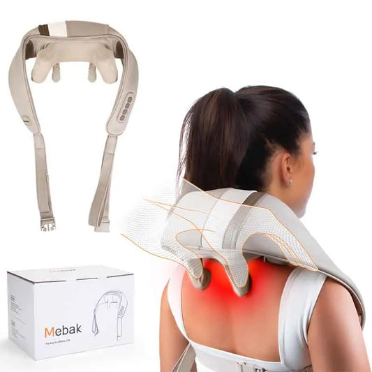 4D Electric Massager: Neck, Back, Muscle Relaxation